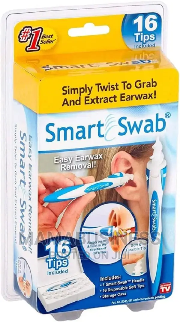 Smart Swab Ear Cleaner With Reusable 16 Tips