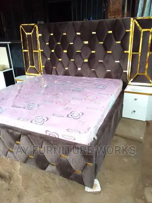 Chocolate 6 by 6 Bedframe
