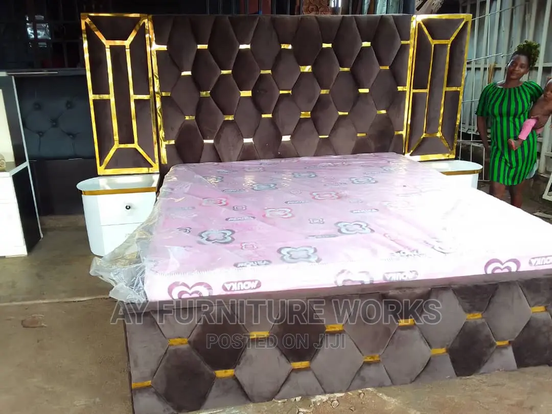 Chocolate 6 by 6 Bedframe
