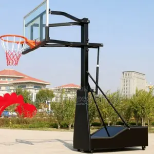 PRO Adjustable (Outdoor)Mobile Basketball Post