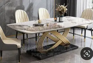 The Latest Marble Dining Table By Six Chairs