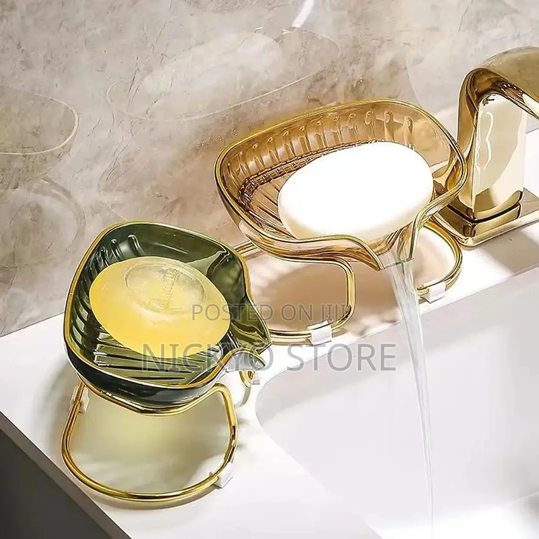 Soap Dish With Drain Soap Box Holder