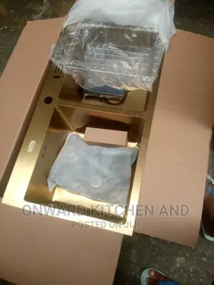 Gold Kitchen Sink