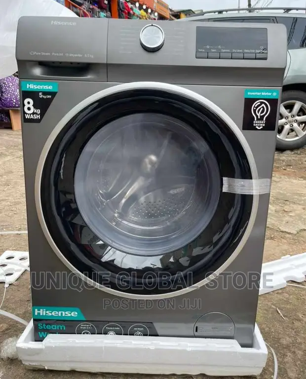 Hisense Washing Machine 8kg Dryer 5kg Inverter Motor - Unique 