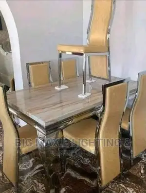 Morden Mini Luxury 6 Seaters Dinning Table Set