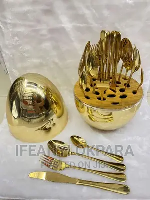 24pic Gold Spoon Sets