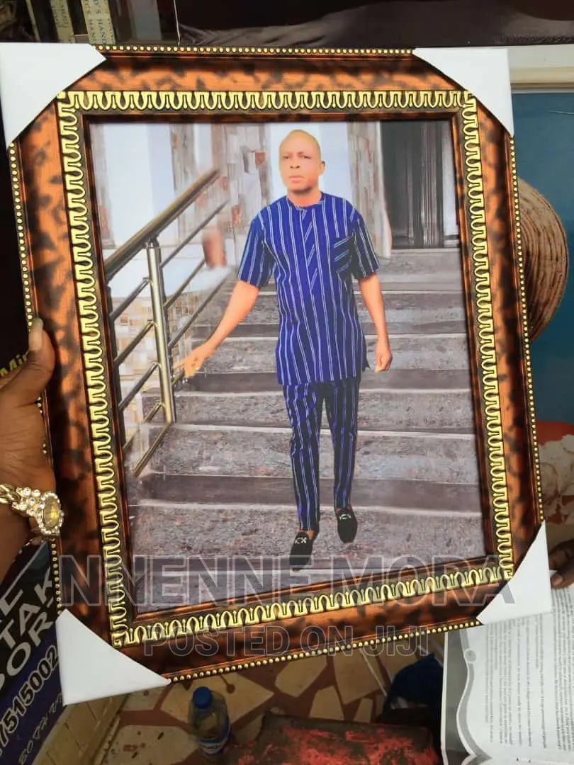 Graphic Designs And Picture Frame