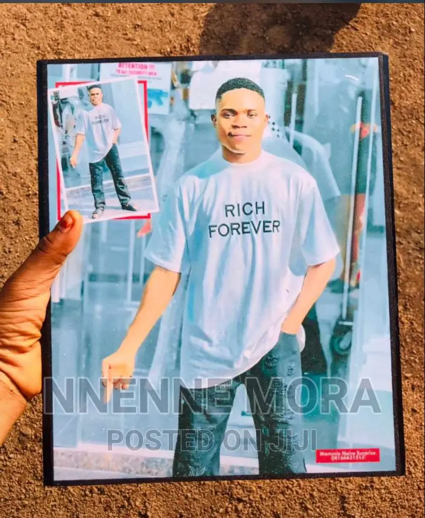 Graphic Designs And Picture Frame