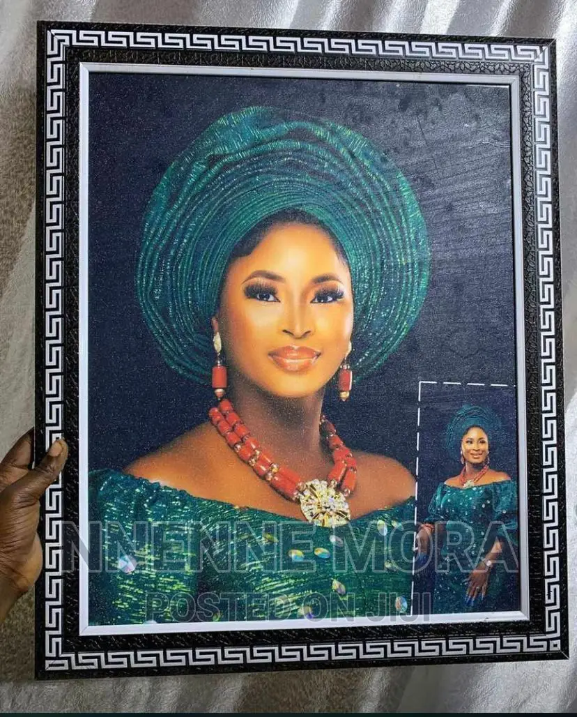 Graphic Designs And Picture Frame