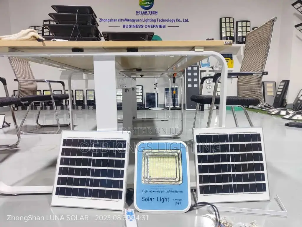 Solar Energy Security Street Light 2 Panels Powered Led Ligh