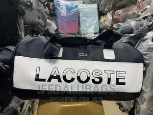 Quality Lacoste Duffel Travel Bag