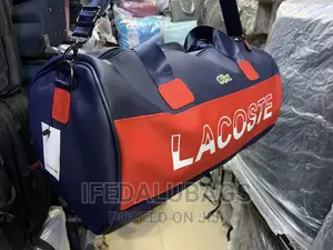 Quality Lacoste Duffel Travel Bag