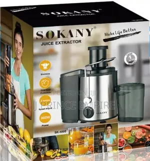 Sokany Healthy Electric Diet Natural Fruits Juice Extractor