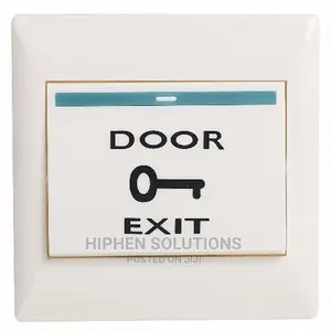 DC12V Push/Release Button Switch For Door Access Control System