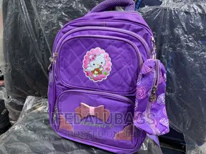 Quality Kids Stock Material School Bag With Pencil Case