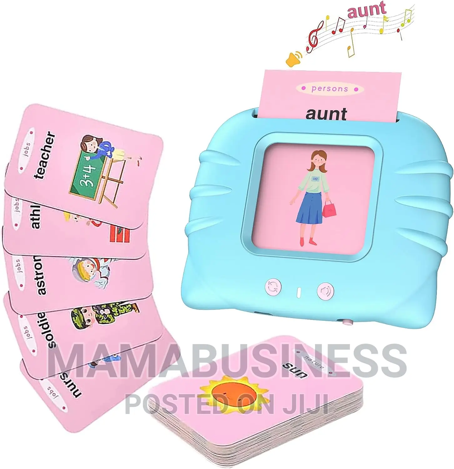 56pc Card Early Education Device