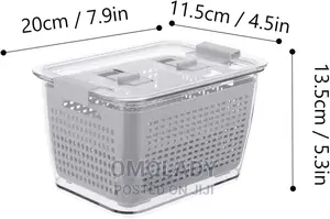 Compartment Refrigerator Drain Basket