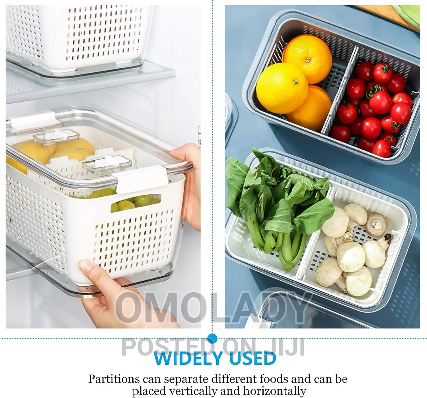 Compartment Refrigerator Drain Basket
