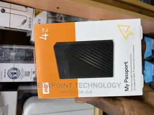 Wd 4tb My Passport External Hard Drive