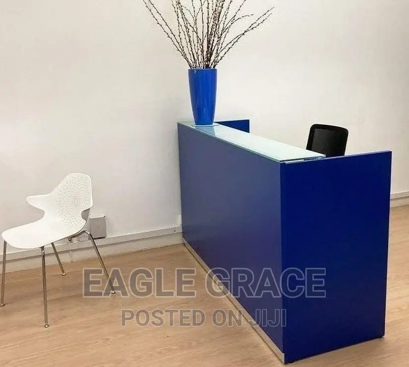Glass-Top Reception Table