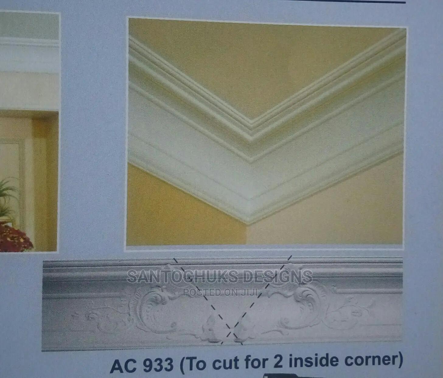 Polyurethane POP Cornice and Ceiling Designs