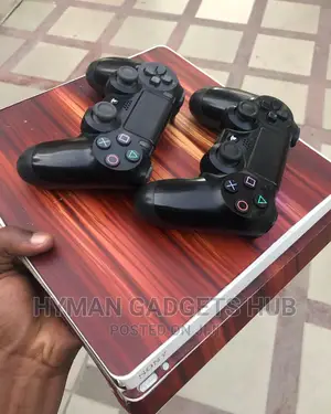 Super Neat UK Used Ps4 Slim With 2 Pads With 10 Solid Games
