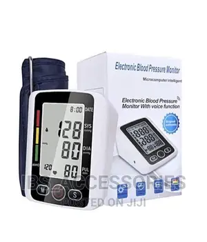 Electronic Blood Pressure Monitor With Voice
