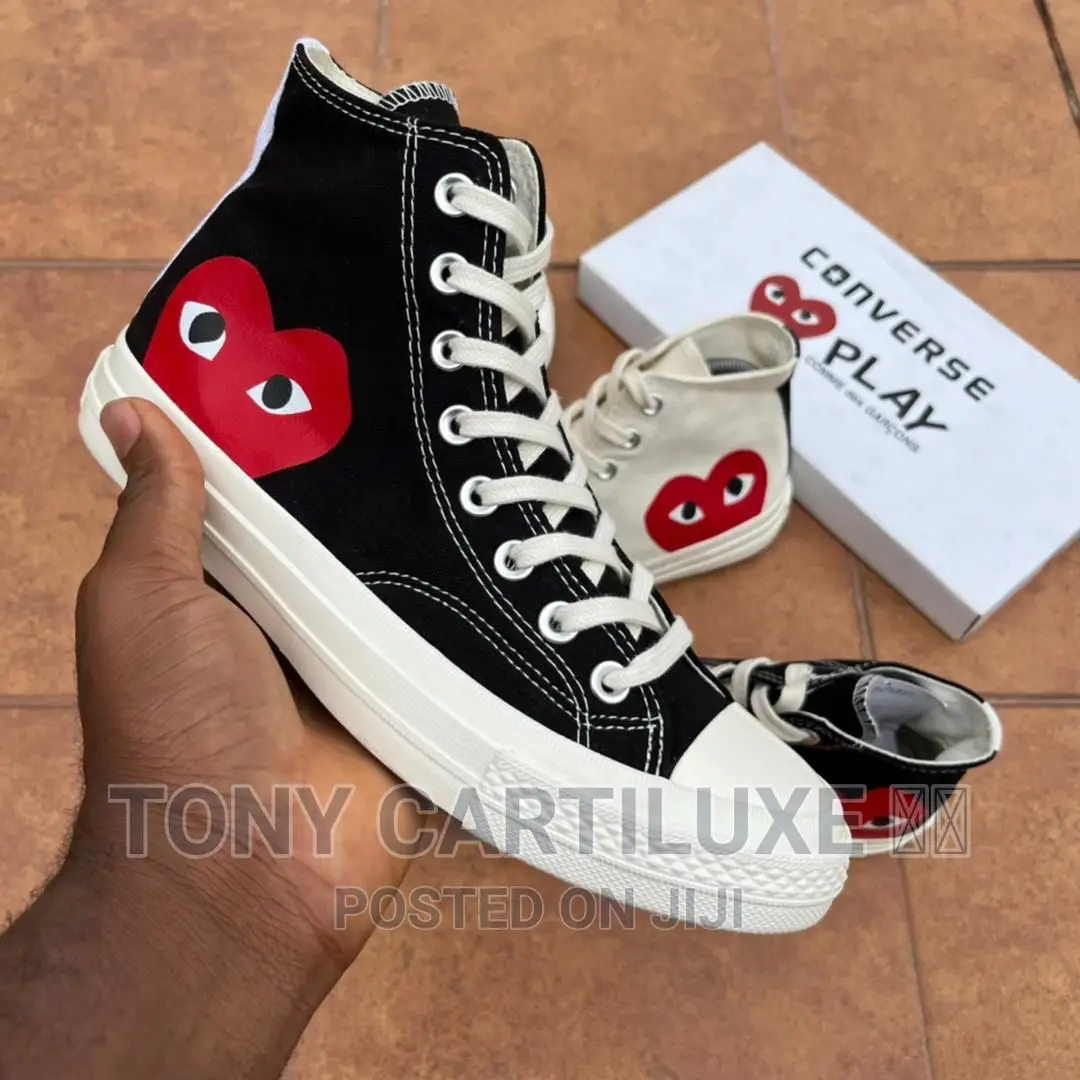 Commes Des Garçon Cdg Converse Play High*