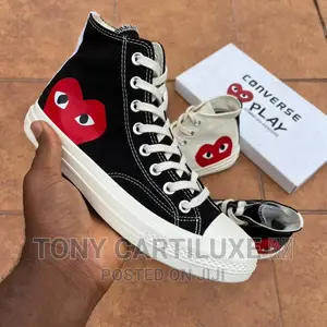 Commes Des Garçon Cdg Converse Play High*