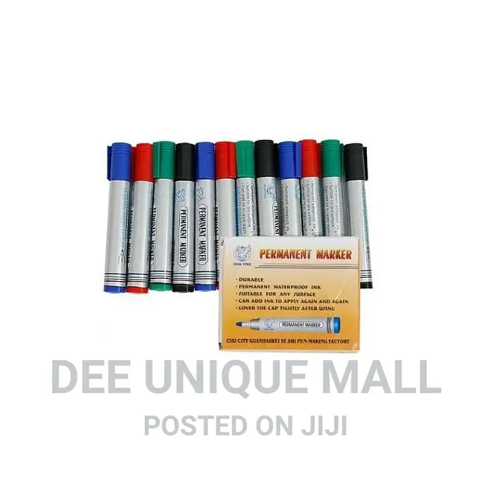 Permanent Marker- Assorted Colours