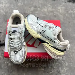 Original Nike V2K Run Runtekk White Metallic Silver Sneakers
