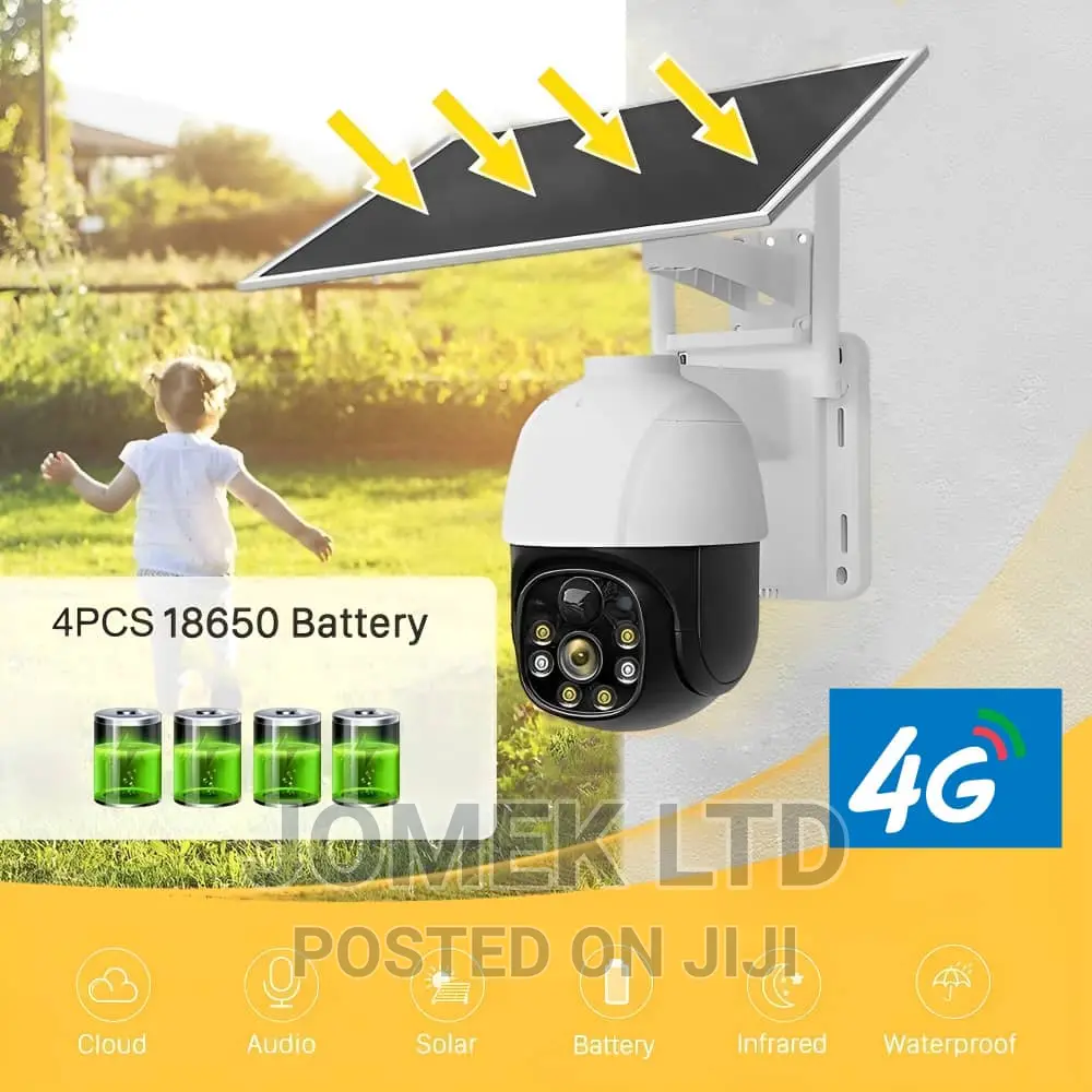 V380 Low Power Solar 4g Ip Smart Camera