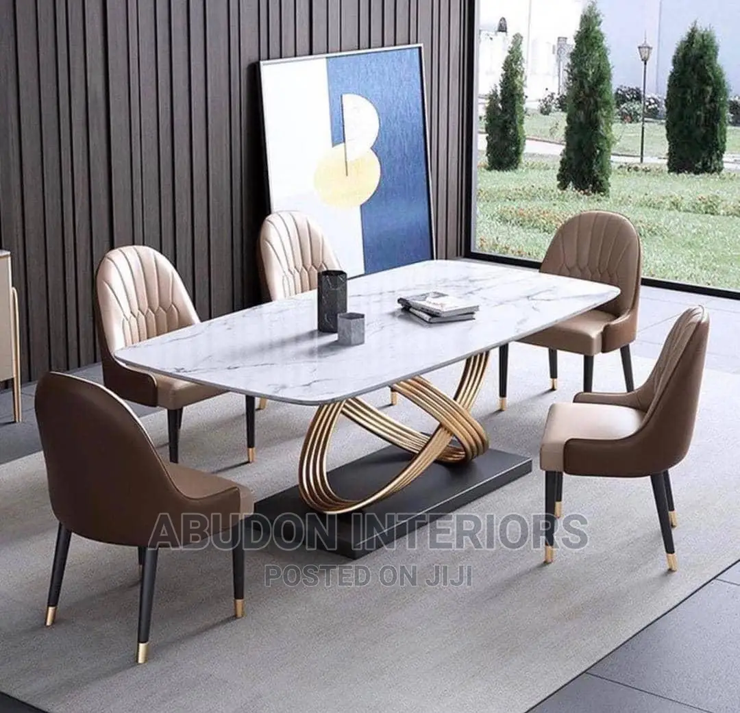 6 Seater Luxury Dining Set