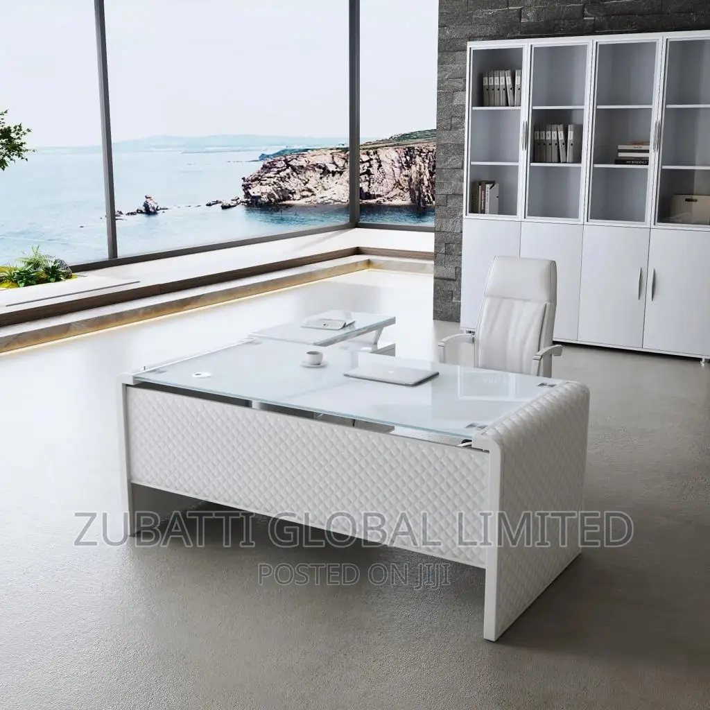 White Executive Office Table