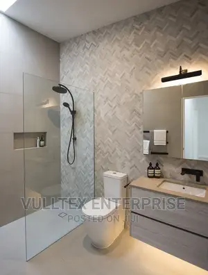 Fixed Bathroom Glass