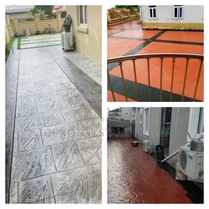 Install Concrete Stamp Floor