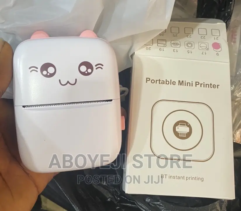 Mini Printer Inkless Pocket Label Printer