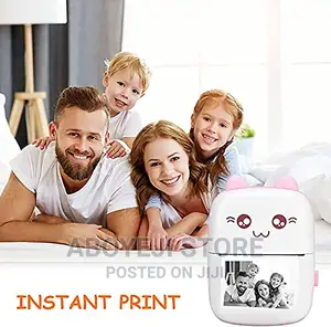 Mini Printer Inkless Pocket Label Printer