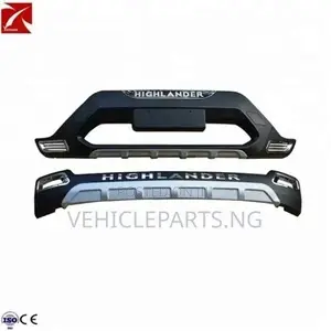 Abs Fancy Bumper Guard Toyota Highlander 2011-2013