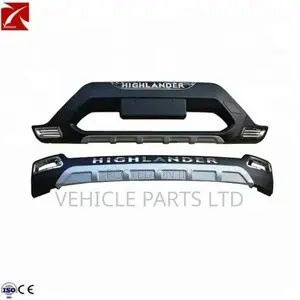 Abs Fancy Bumper Guard Toyota Highlander 2011-2013