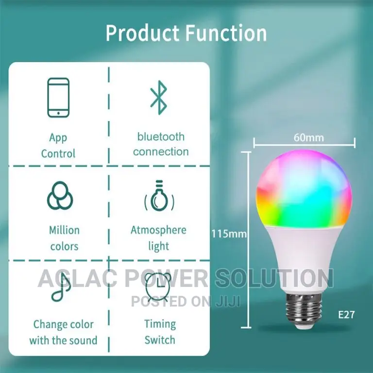 Smart Wifi LED Mobile Control App Bulb (TUYA)