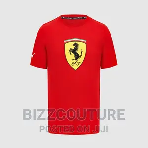 Original Ferrari T-Shirt Available in Store