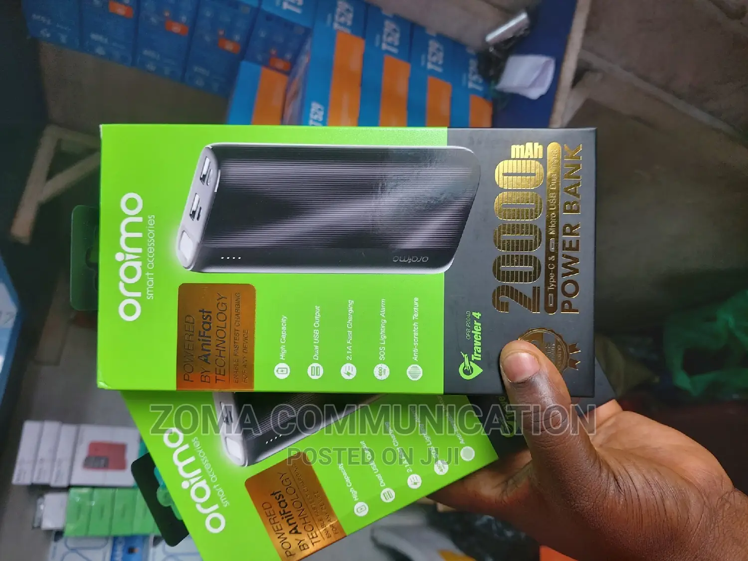 20,000mah Capacity