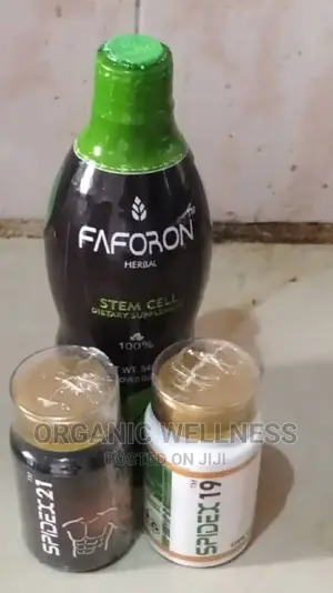 Faforon Product Which Includes Spidex19 and 21 Treatment Men