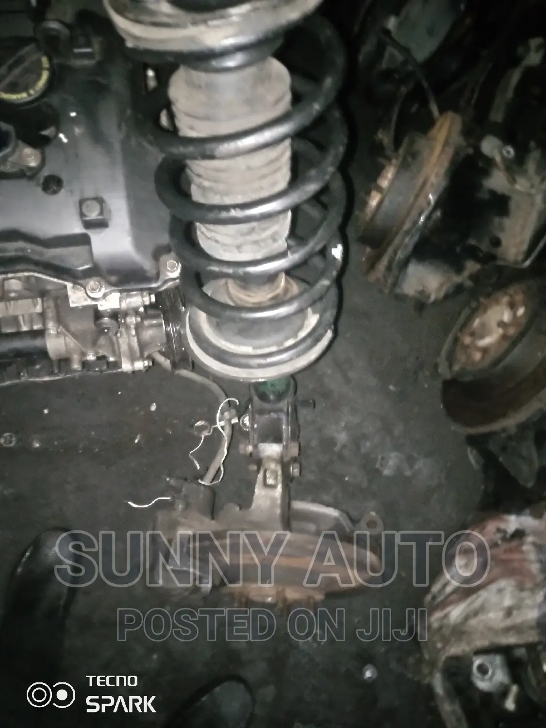 Complete Front Shock and Hub Mazda CX-9 2007 2008 2009 2010