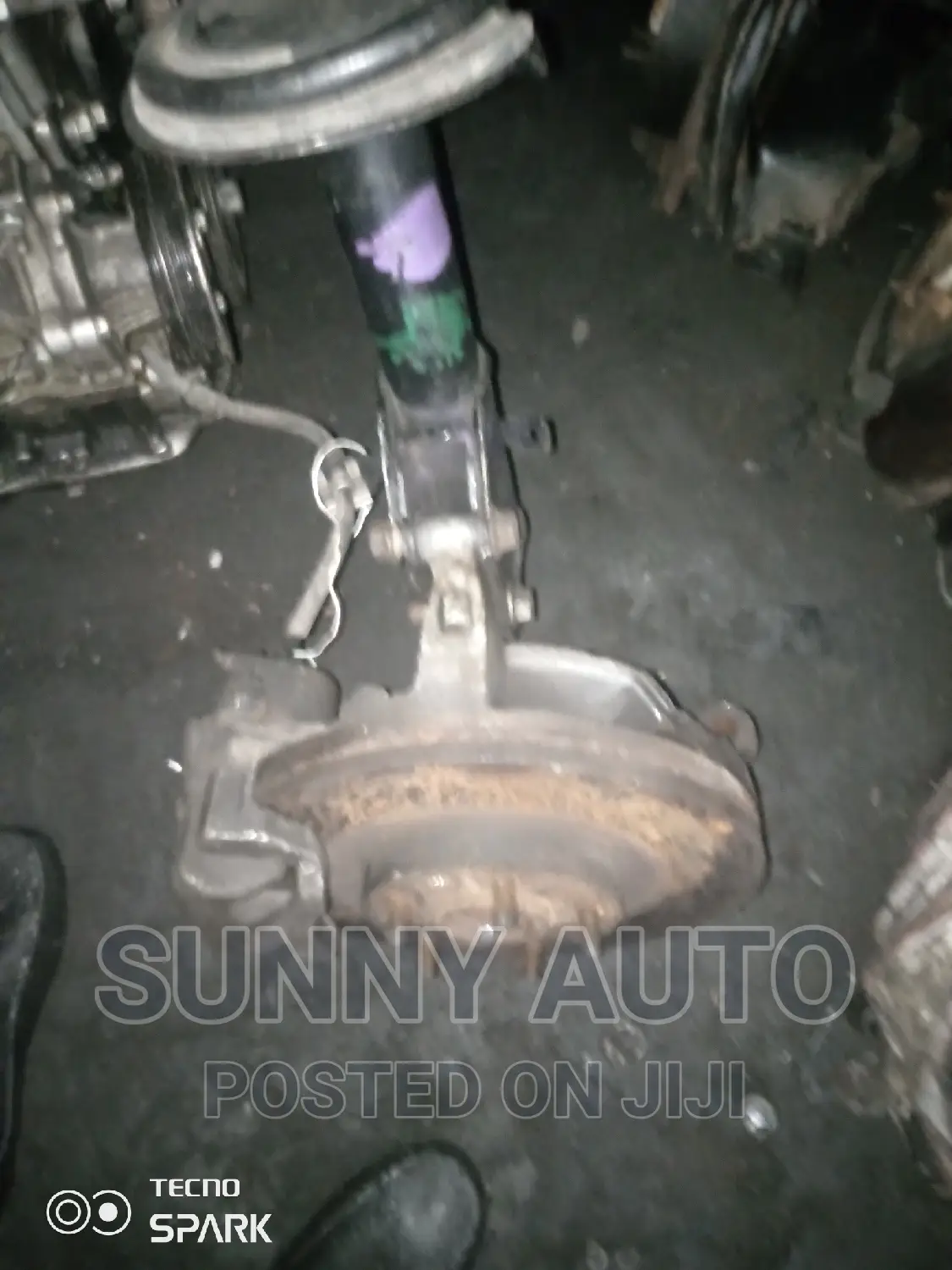 Complete Front Shock and Hub Mazda CX-9 2007 2008 2009 2010