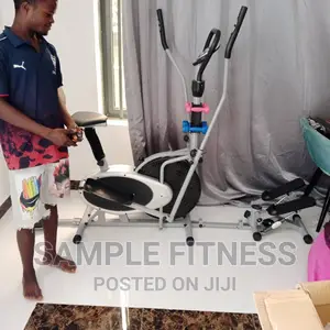 Orbitrack Machine With Dumbbells, Twister and Mini Stepper