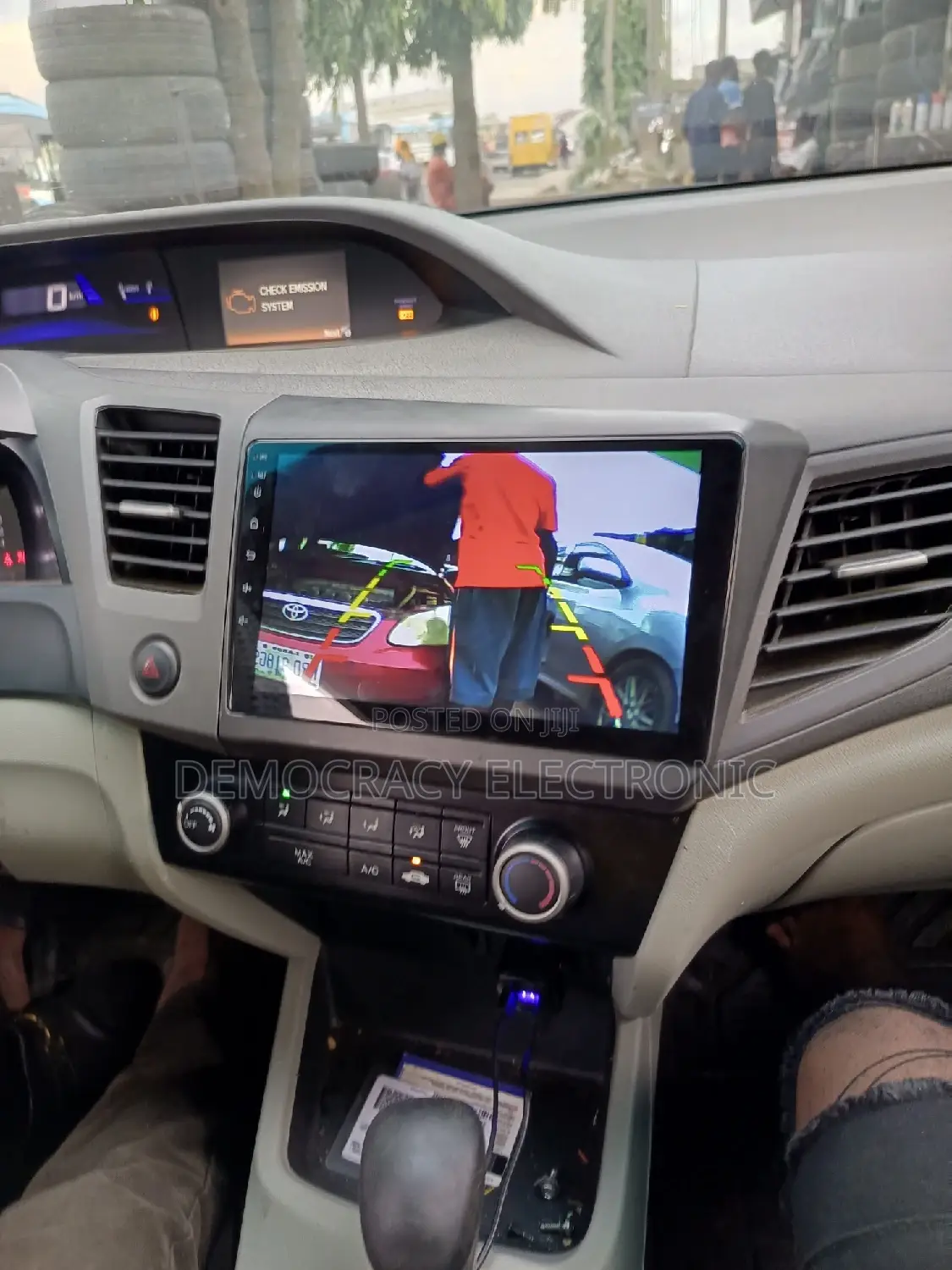Honda Civic 2012 Android Screen With GPS Navigation (Map)