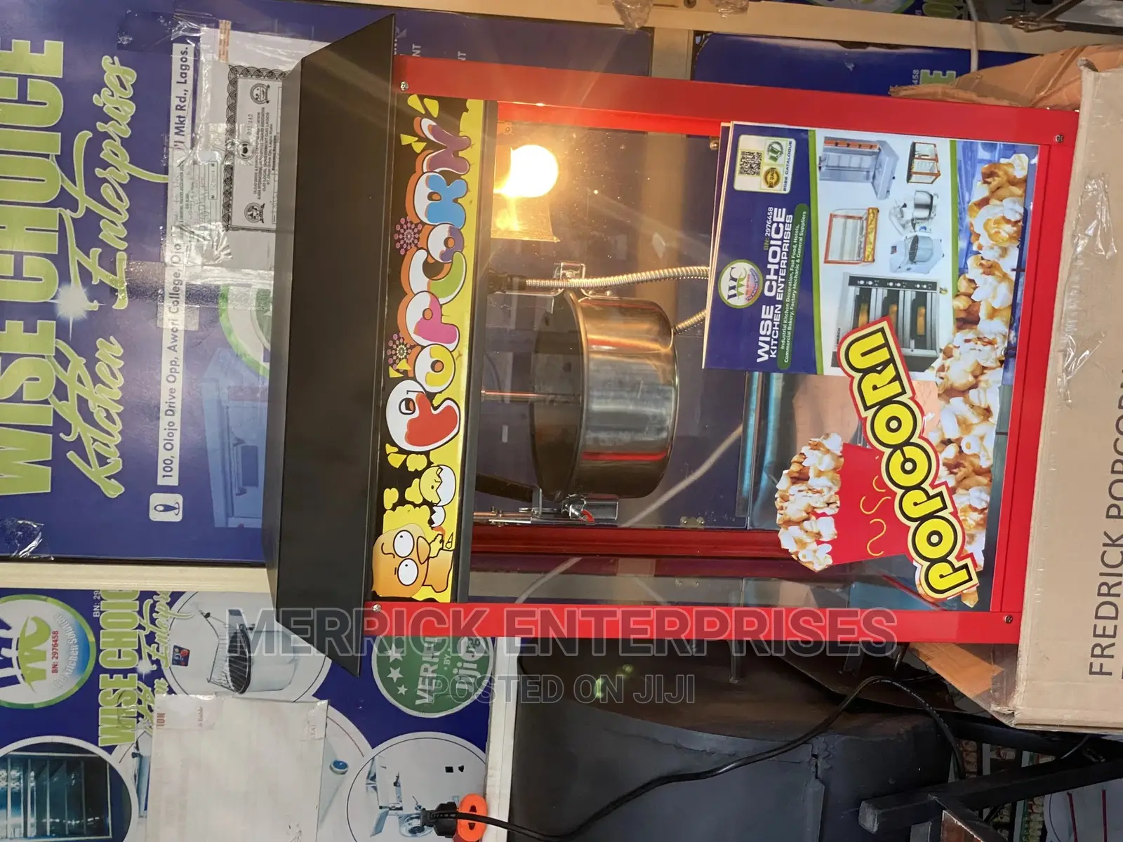 Popcorn Marker and Display Machine