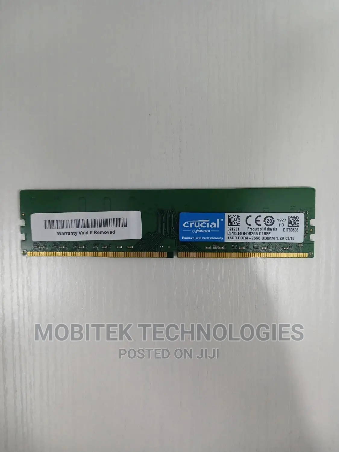 16gb Ddr4-2666 Desktop Ram